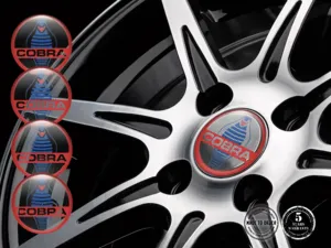 Shelby Pegatina Silicona Edición Emblemas de Aro Custom